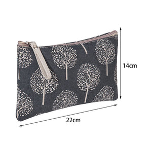 SUMAJU open pouch filled with toiletries showing organized travel benefit