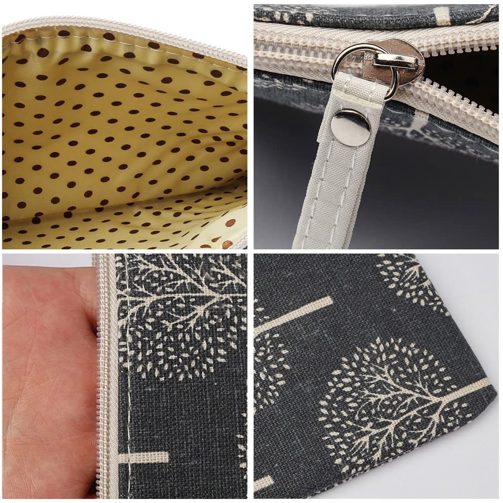 SUMAJU pouch next to smartphone showing scale and portability benefit