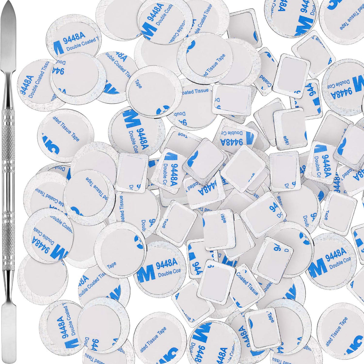 Sumind front packaging showing 101 metal stickers and depotting tool for tidy palettes