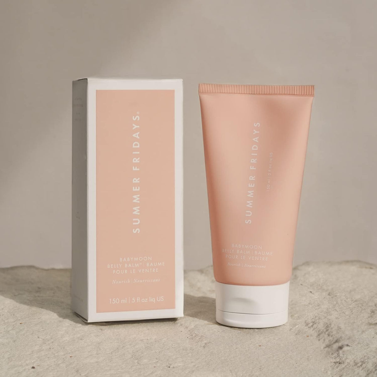 Summer Fridays 5 fl oz size comparison showing compact, generous capacity