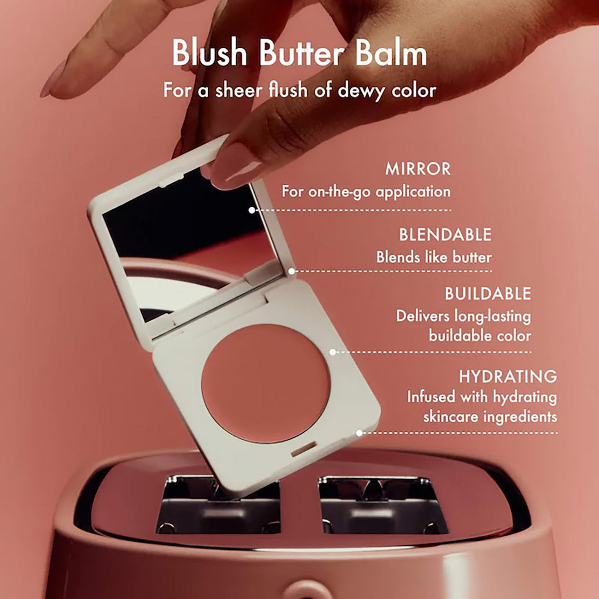 Summer Fridays open balm close-up showing creamy texture and nourishing butters