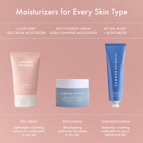 Summer Fridays label detail highlighting recyclable packaging and ingredient transparency