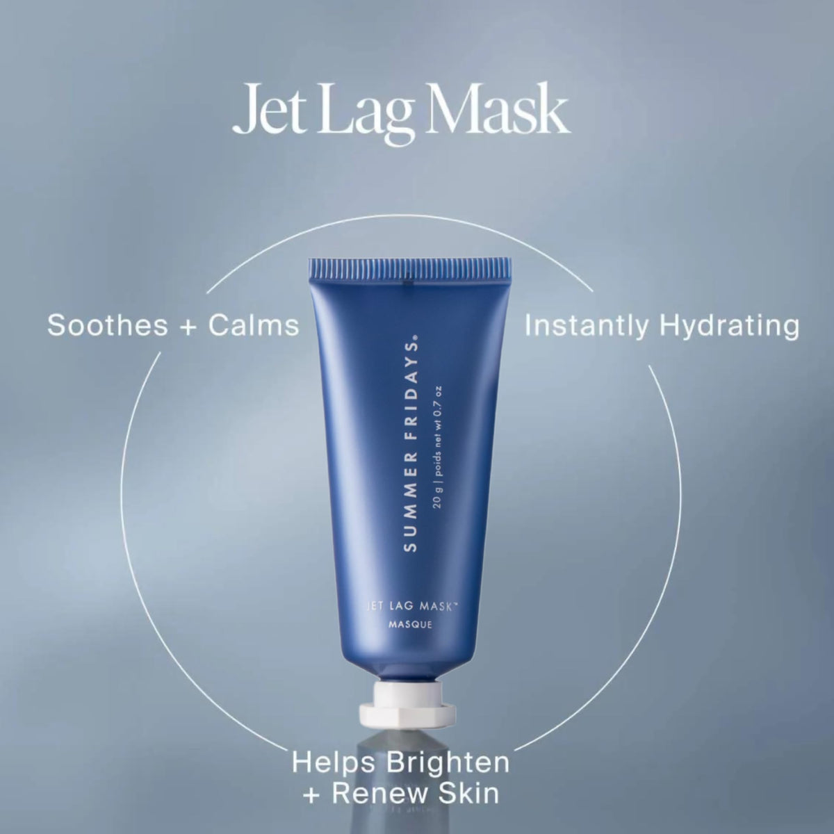 Summer Fridays Deep Hydration Serum dropper showing lightweight hydration