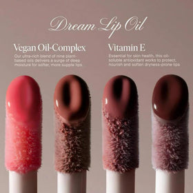 Summer Fridays ingredients label emphasizing plant-based oils and vitamin E benefit
