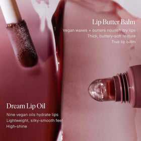Summer Fridays lifestyle evening look with glossy lips for effortless polished makeup