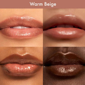 Summer Fridays swatches on forearm showing buildable warm beige tint and sheen