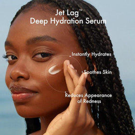 Summer Fridays Hydration Mist being sprayed for instant soothing comfort