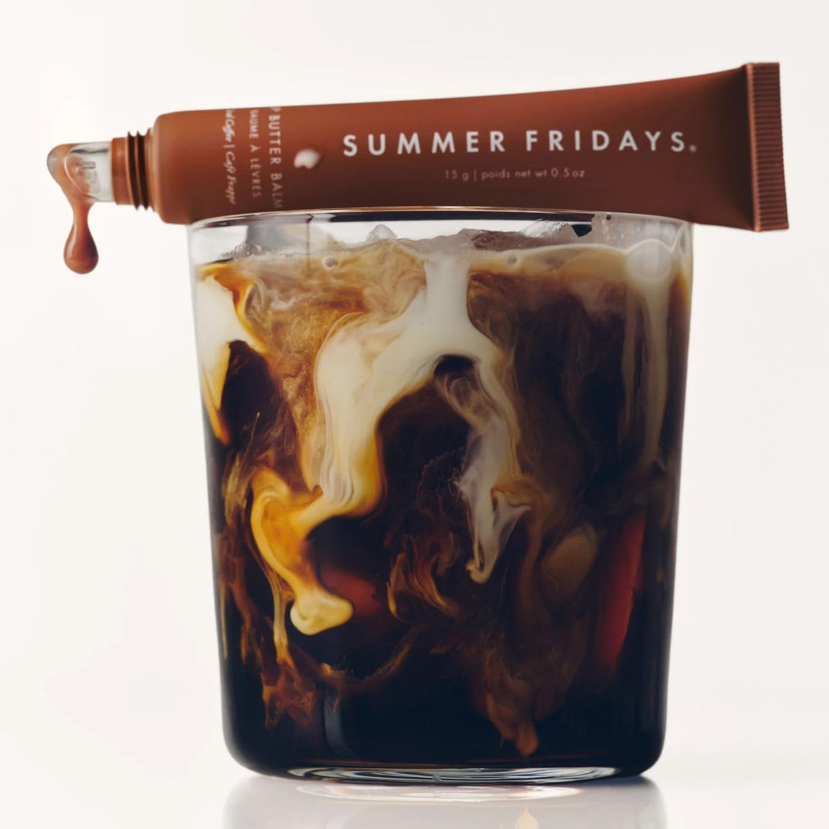 Summer Fridays ingredients label close-up emphasizing shea and murumuru moisturizing benefit