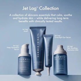 Summer Fridays serum next to coin showing 0.5 fl oz compact travel-friendly benefit