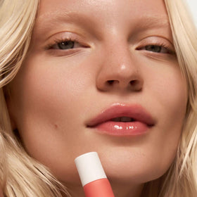 Summer Fridays tube label close-up showing product name and clean formulation benefit