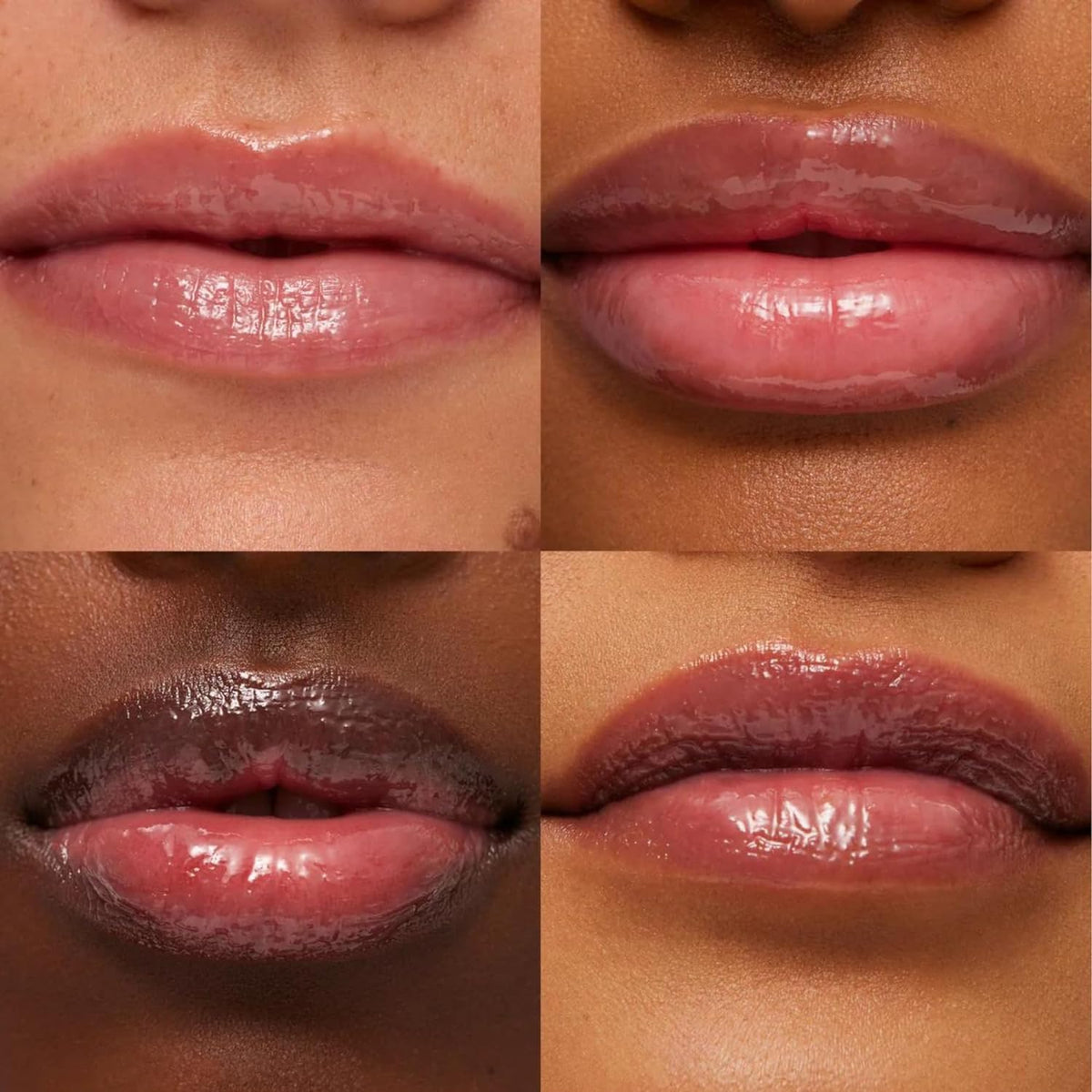 Summer Fridays balm layered over lipstick to boost moisture and shine