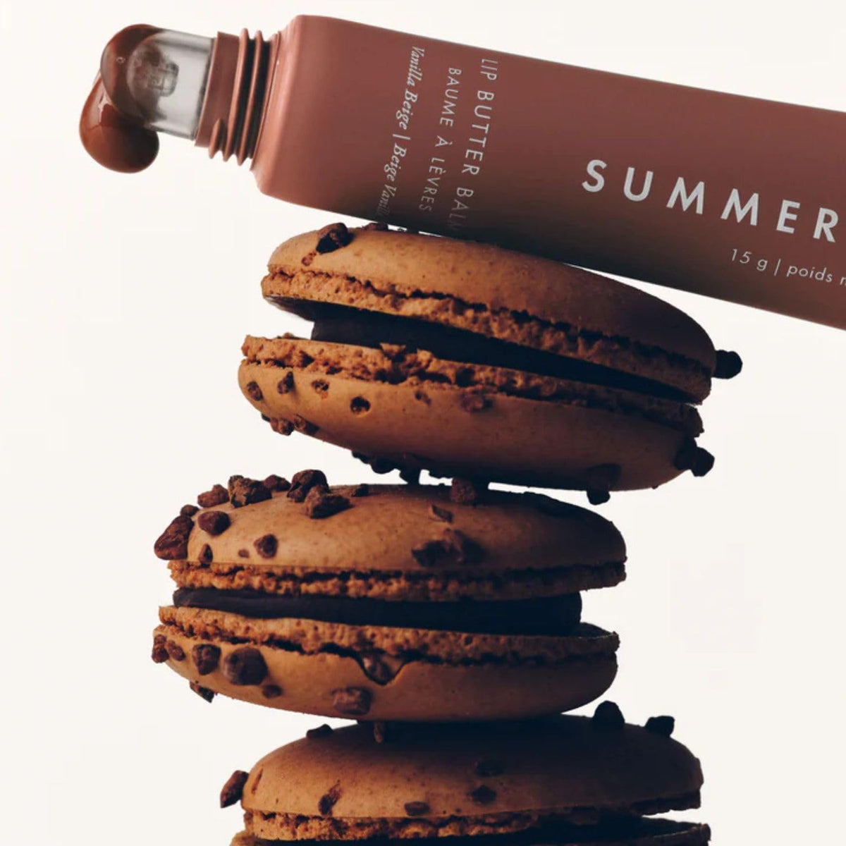 Summer Fridays three swatches on arm showing sheer color and shine