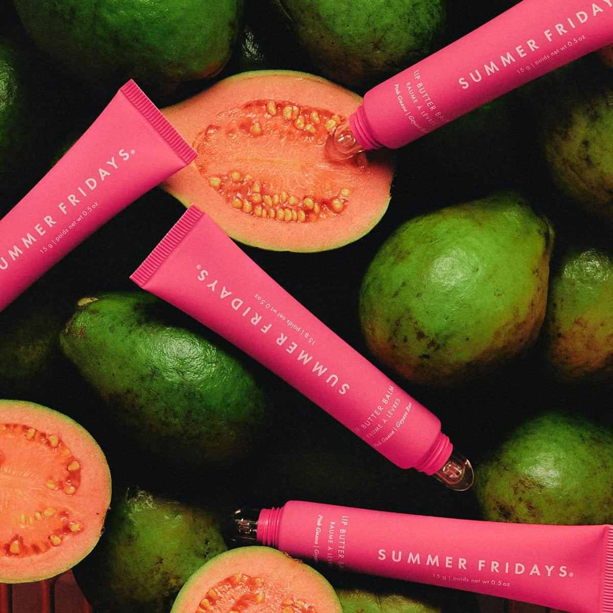Summer Fridays product beside skincare emphasizes multi-use routine compatibility