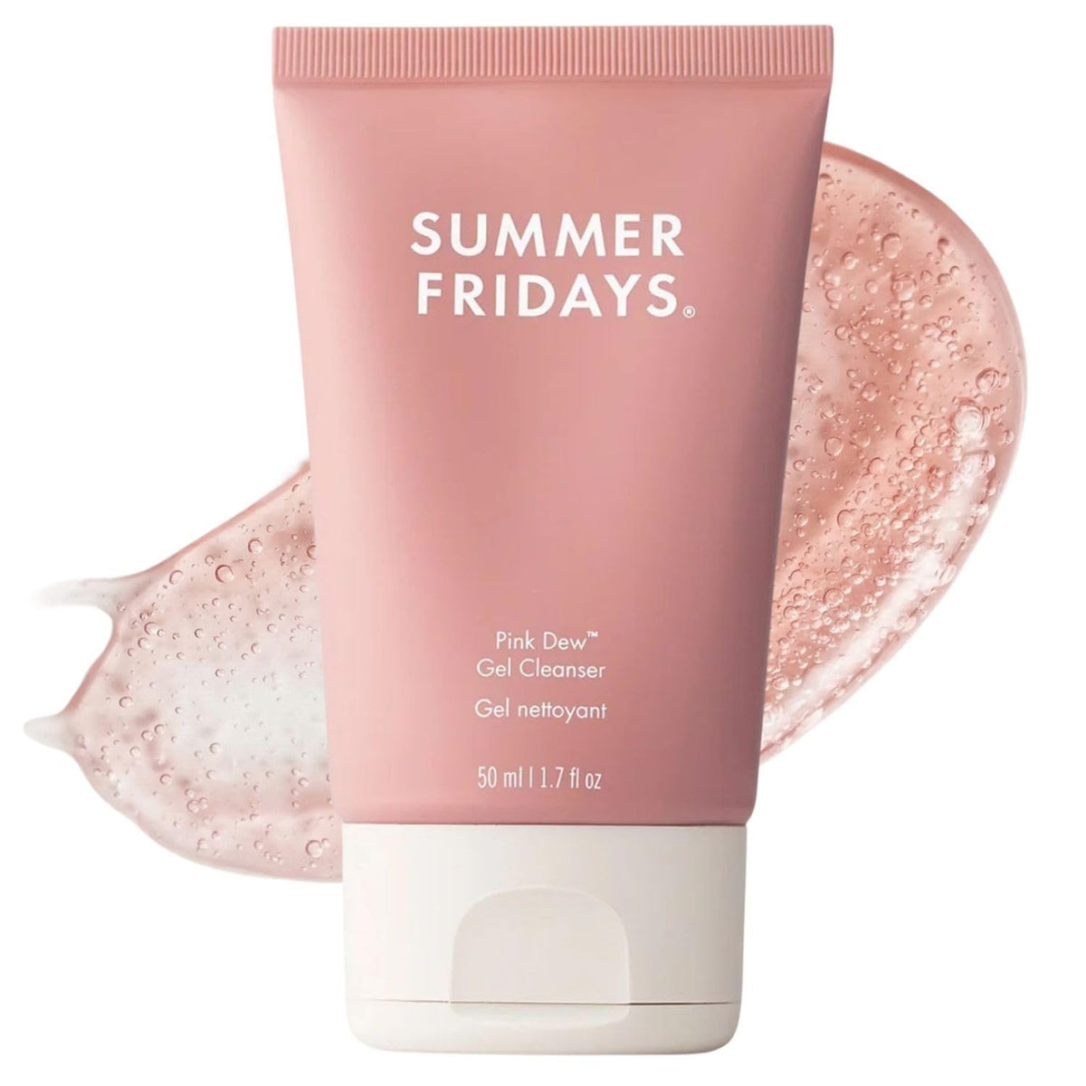 Summer Fridays front packaging showing cleanser bottle and label, easy identification