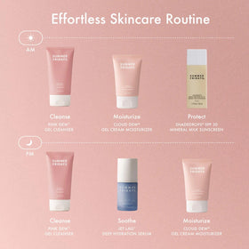Summer Fridays product in hand being dispensed, travel-friendly convenience
