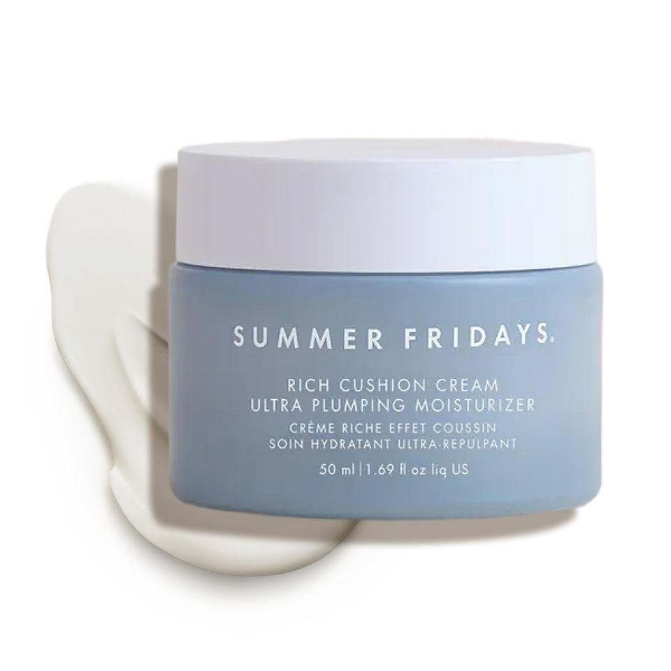 Summer Fridays jar front view showing product and brand for hydration benefits