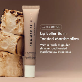 Summer Fridays texture close-up showing creamy balm and glossy finish
