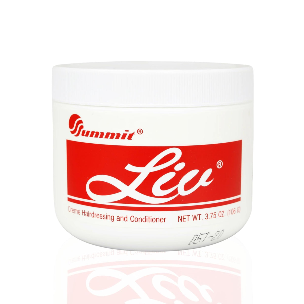 SUMMIT COLLECTION front jar showing Summit Liv Creme packaging and clear product identity