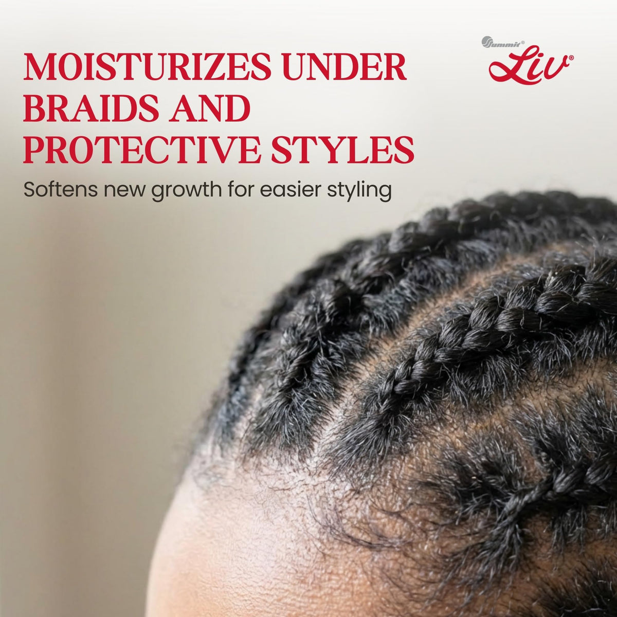 SUMMIT COLLECTION applied on curly hair for hydration and improved curl definition
