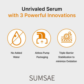 SUMSAE being applied to hand demonstrating smooth blend and hydration benefit