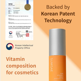 SUMSAE serum drop texture on skin showing lightweight absorption benefit