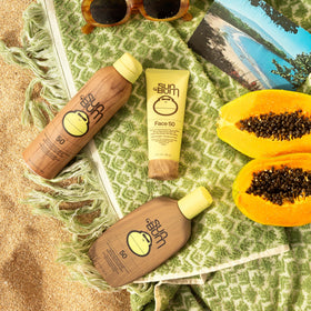 3 oz Sun Bum tube in hand illustrating travel-size convenience and on-the-go use
