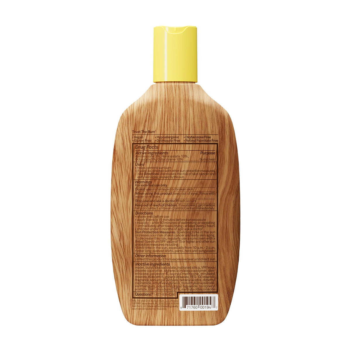 Sun Bum bottle on beach towel illustrating sun-ready protection during activities