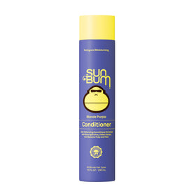 Sun Bum bottle front view showing label and 10 oz size, promotes easy toning