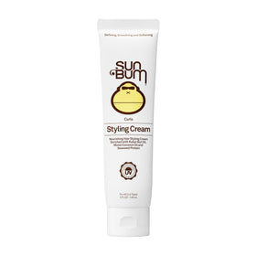 Sun Bum curls and waves front packaging showing size and label benefit