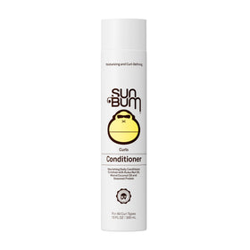Sun Bum front bottle view showing label and 10 oz size benefit