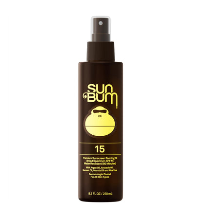 Sun Bum front packaging 8.5 oz showing bottle and label, brand hydration benefit
