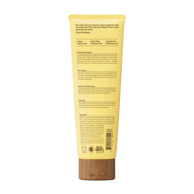Sun Bum ingredients label highlighting apple cider vinegar and nourishing botanicals for balance