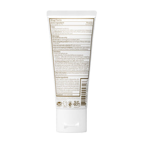 Sun Bum product label highlighting reef-friendly and ingredient claims