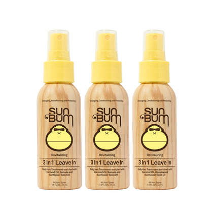 Sun Bum front bottle showing label and product benefits for easy recognition