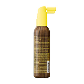 Sun Bum bottle in a beach bag ready for on-the-go scalp protection