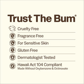 Sun Bum lip balm detail highlighting moisturizing SPF protection for lips