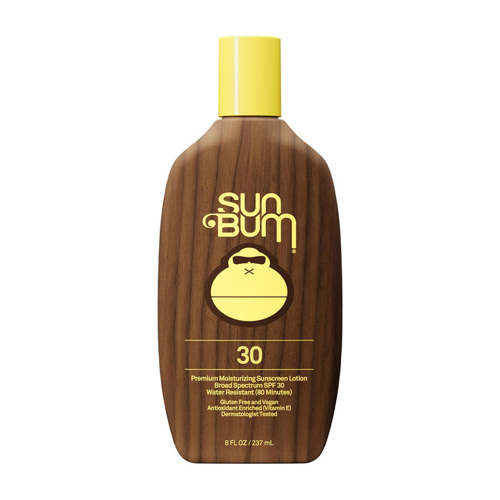 Sun Bum front packaging showing SPF 30 and moisturizing benefits