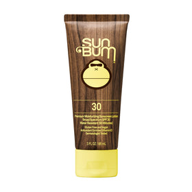 Sun Bum front packaging showing SPF 30 and travel-size benefit