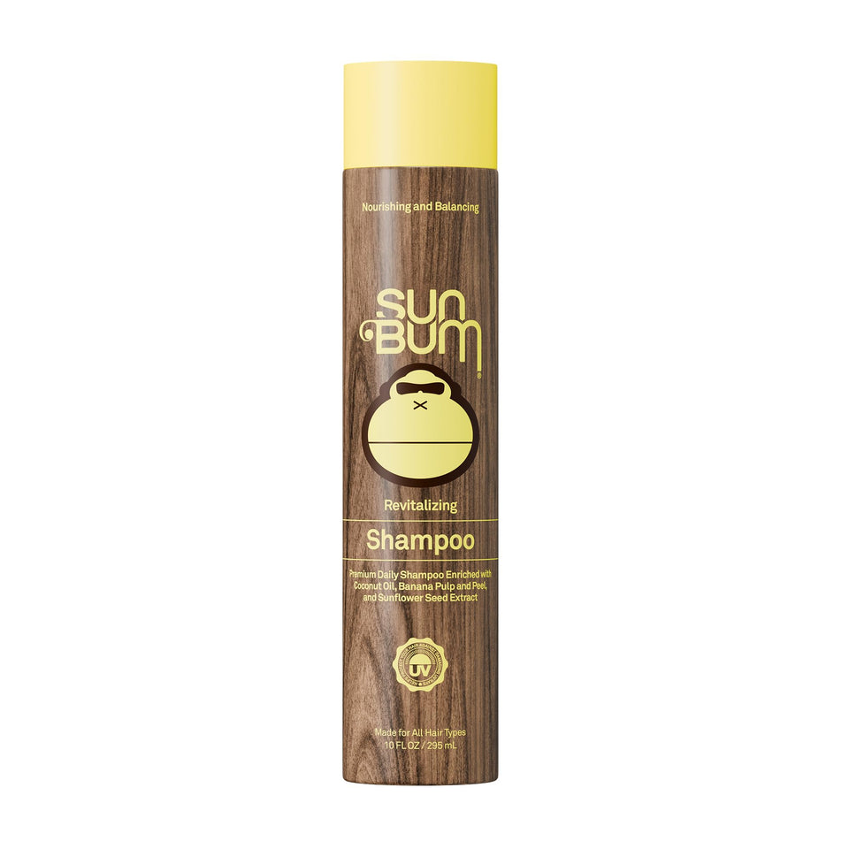Sun Bum bottle front view showing product and hydration benefit