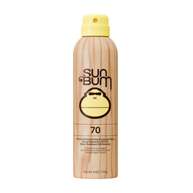 Sun Bum front packaging showing SPF 70 for high sun protection
