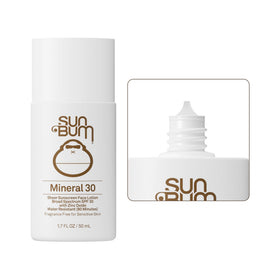 Sun Bum tube beside pool, ideal for swimming and outdoor activities