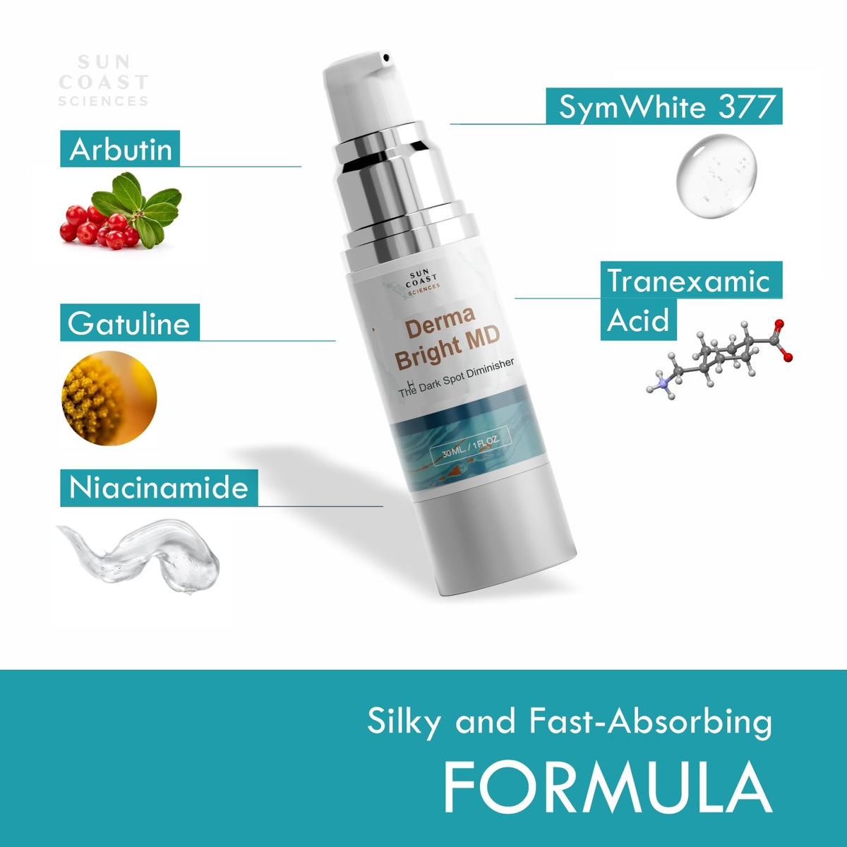 Sun Coast Sciences lifestyle scene applying serum to face illustrating daily routine ease and glow