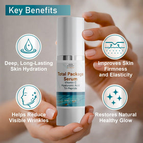 Sun Coast Sciences Vitamin C ingredient visual emphasizing antioxidant brightening support