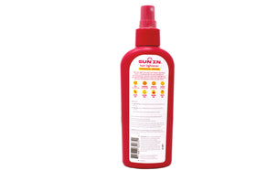 Sun In spray nozzle close-up highlighting easy application and control
