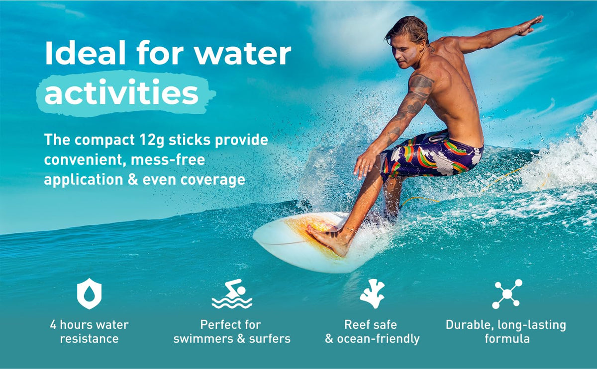 Sun Zapper label and ingredients list highlighting mineral filters and clean formula