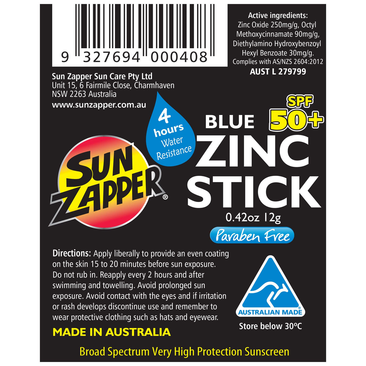 Sun Zapper lifestyle beach family using stick for visible, water‑resistant protection