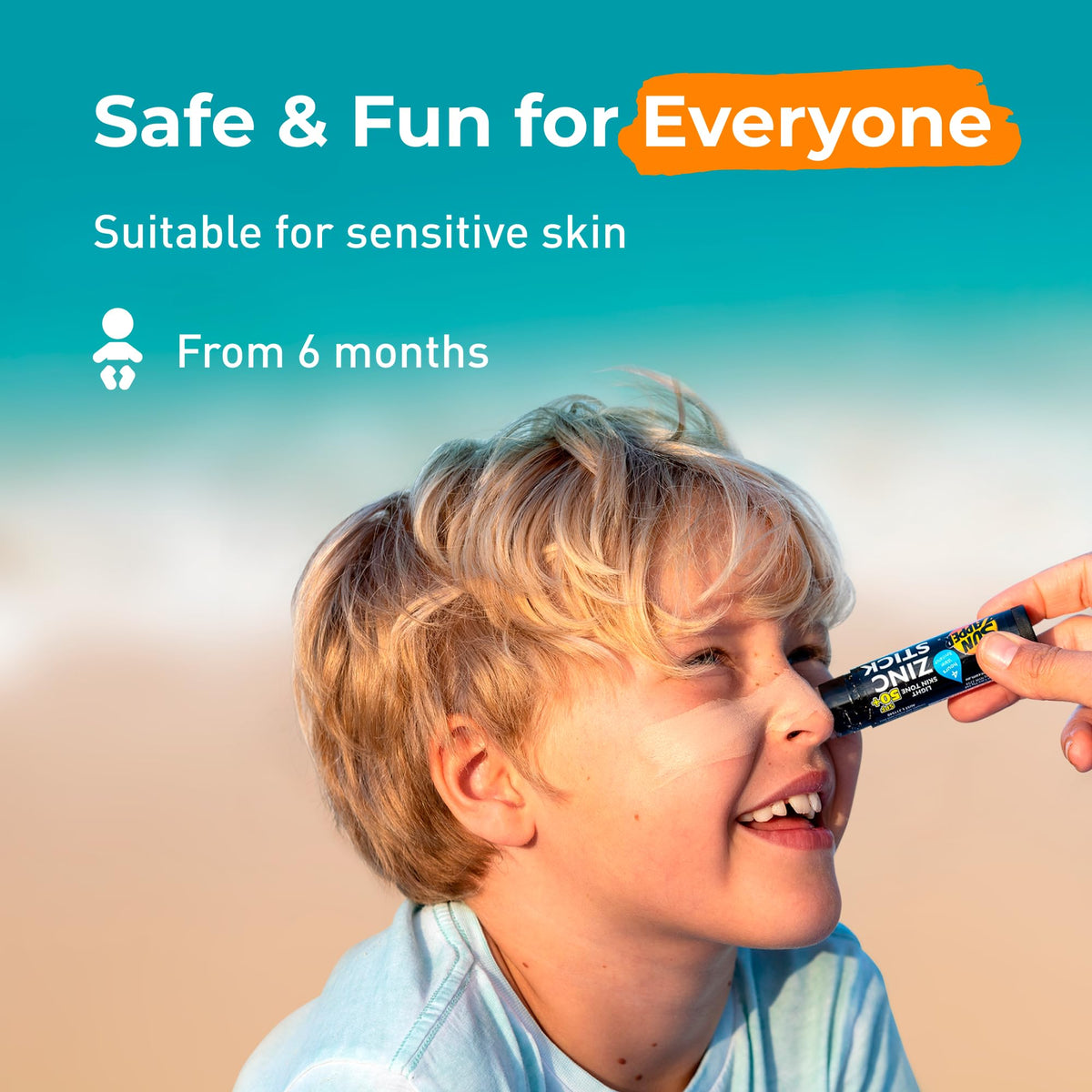 Sun Zapper packed in travel kit showing leakproof convenience benefit