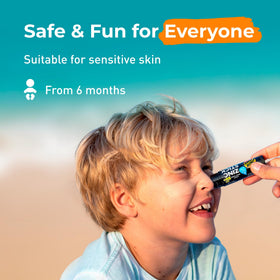 Sun Zapper packed in travel kit showing leakproof convenience benefit