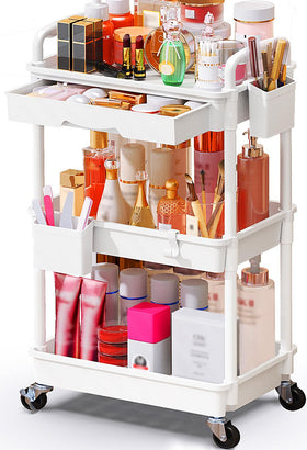 SUNALLY full cart front view showing tidy storage and mobility benefit