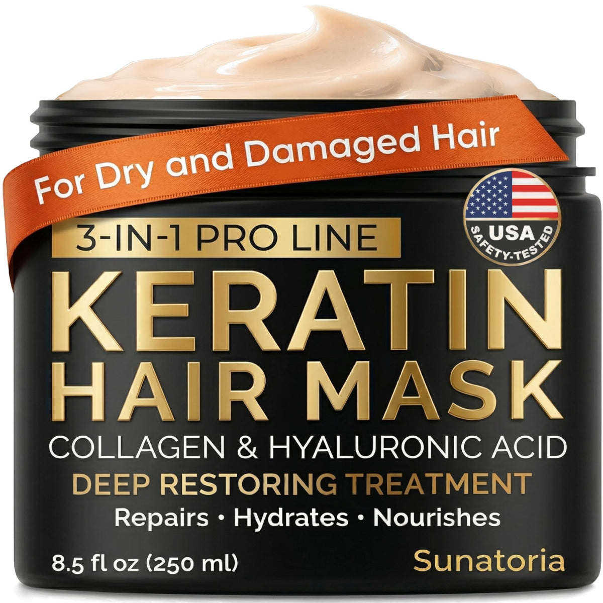 SUNATORIA jar front packaging showing product and benefits